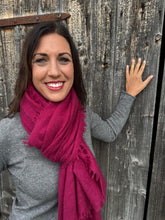 Lade das Bild in den Galerie-Viewer, WOLKENSCHAL WS100 - 4 Plum