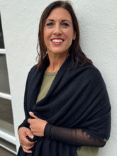 Lade das Bild in den Galerie-Viewer, WOLKENSCHAL WS100 - 8 Black